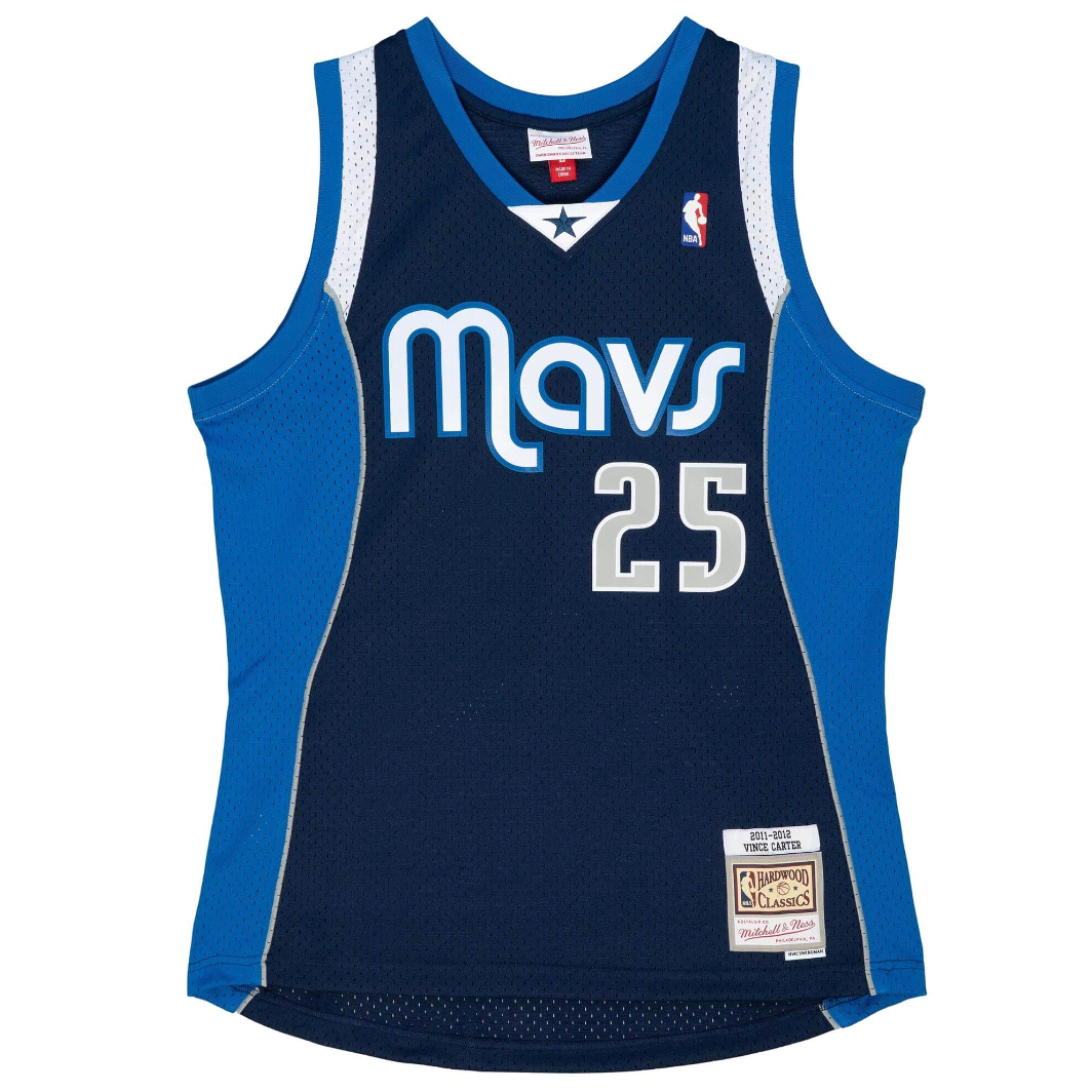 M&N Dallas Mavericks Vince Carter Swingman Jersey (2011-12/Road)